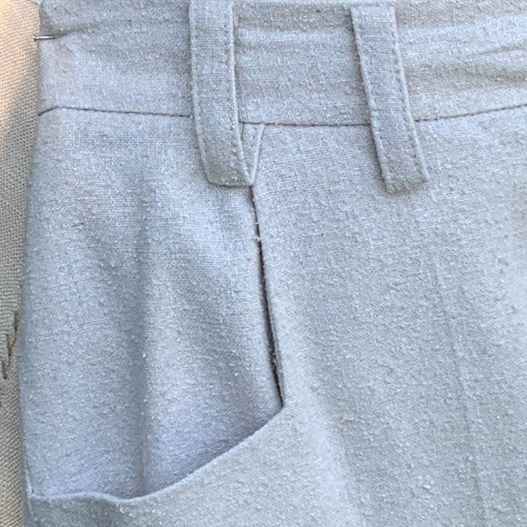 Angela Mark Cream Raw Silk Jacket & Matching Pants - Picture 12 of 16